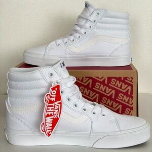 Vans Filmore Hi Women's Sneakers - All White - Size 6.5